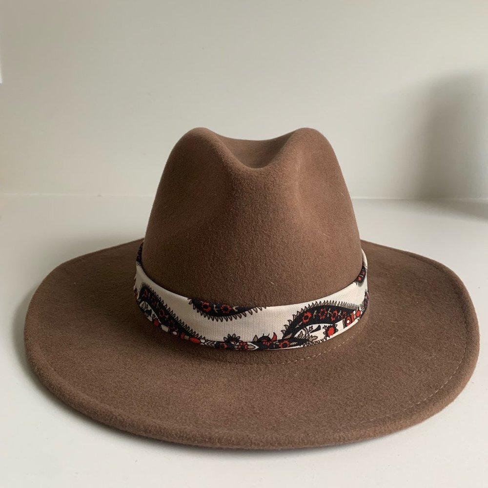 Gigi Pip Brown Wool Hat
